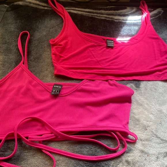 Pink bundle of crop tops - Picture 2 of 3